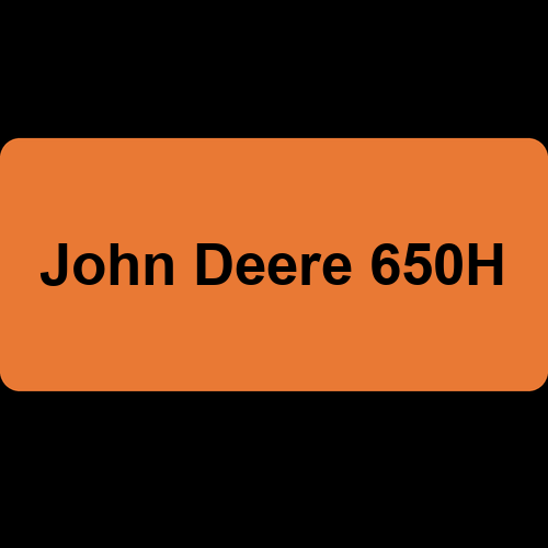 John Deere 650H